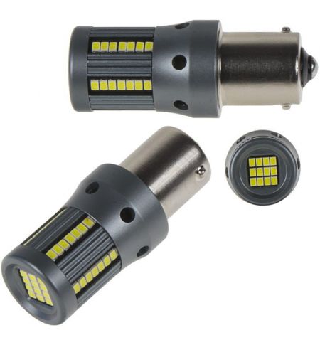 Žárovka LED diodová 12-24V / BA15S / bílá / 66x LED 2016SMD | Filson Store
