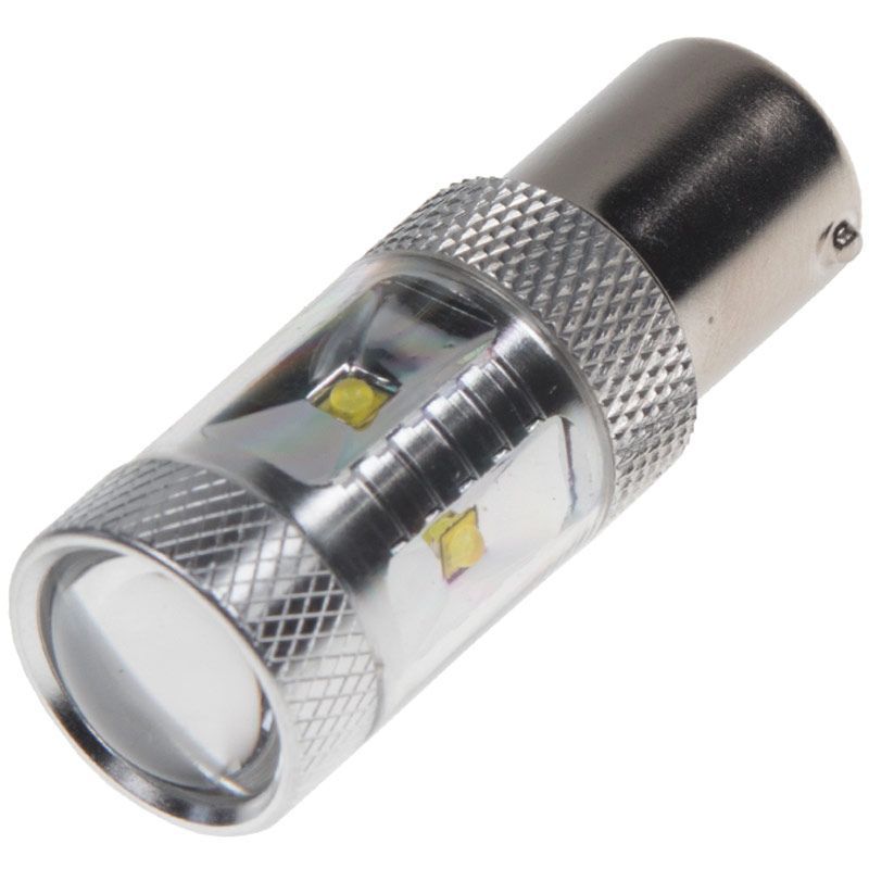 Žárovka LED diodová 12-24V / BA15S / bílá / 6x LED Cree XBD 5W