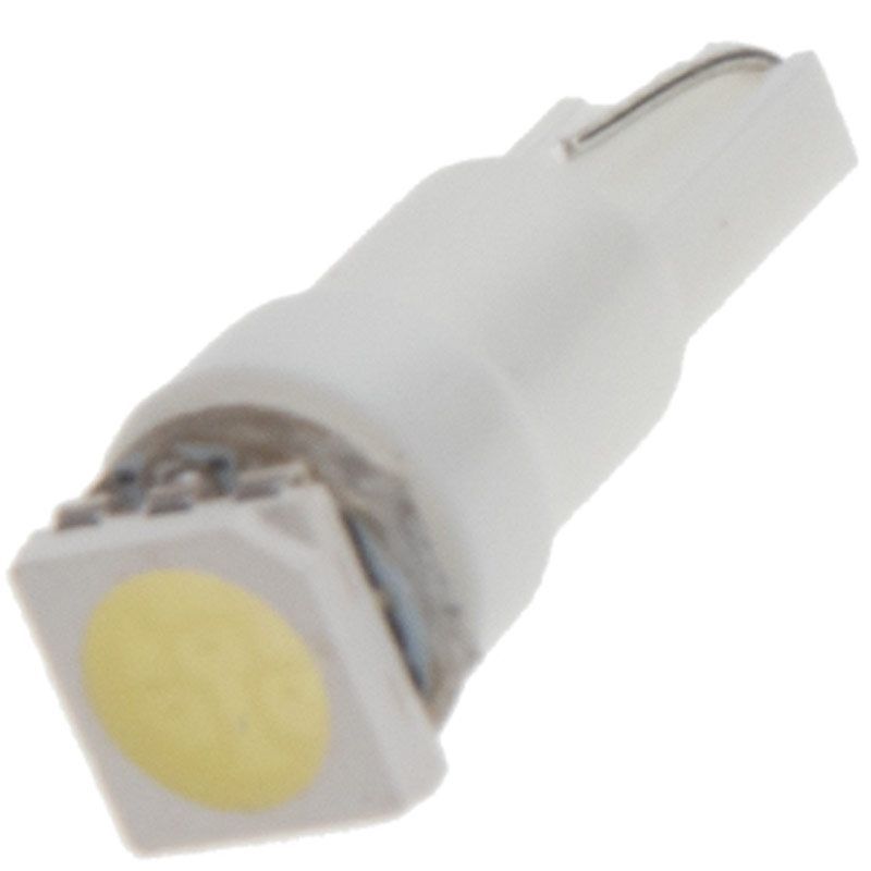 Žárovka LED diodová 12V / T5 / bílá / 1x LED / 3SMD
