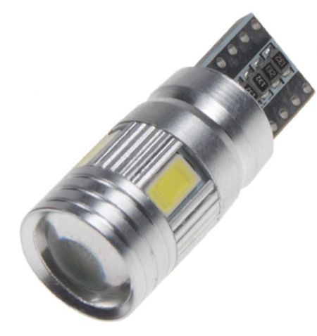 Žárovka LED diodová 12V / T10 / bílá / 6x 5630SMD LED | Filson Store
