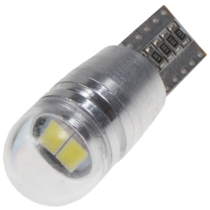 Žárovka LED diodová 12V / T10 / bílá / 2x 5730SMD LED