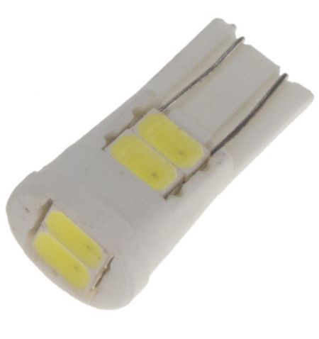 Žárovka LED diodová 12V / T10 / bílá / 6x 5630SMD LED | Filson Store