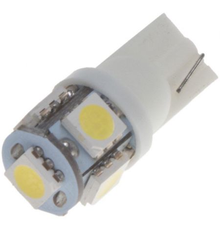 Žárovka LED diodová 12V / T10 / bílá / 5X 3SMD LED | Filson Store
