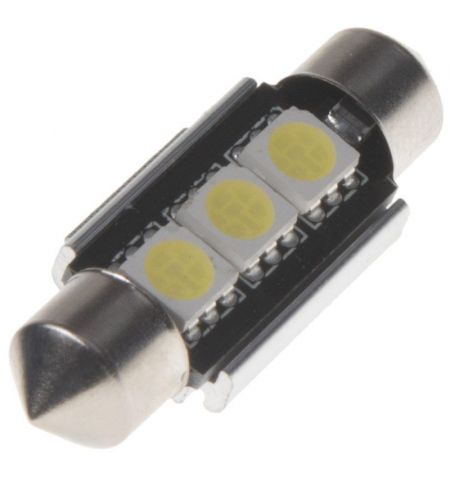 Žárovka LED diodová 12V / sufit 39mm / bílá / 3x 3SMD LED | Filson Store