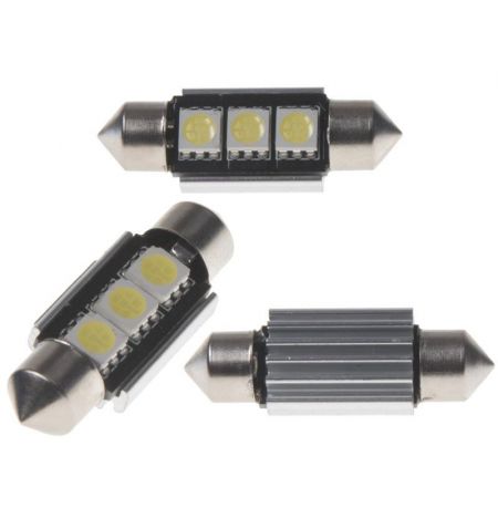 Žárovka LED diodová 12V / sufit 39mm / bílá / 3x 3SMD LED | Filson Store