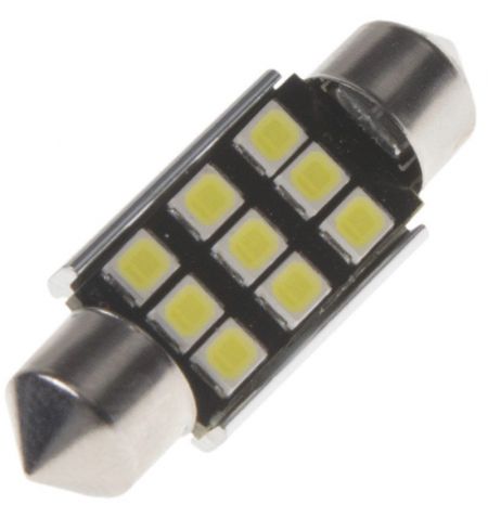 Žárovka LED diodová 12V / sufit 36mm / bílá / 9x 2835SMD LED | Filson Store