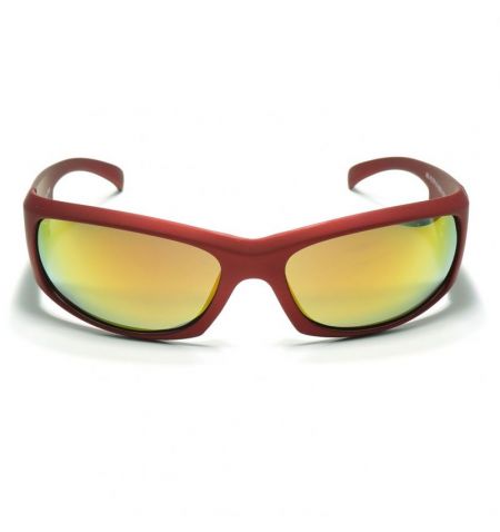 Brýle sluneční Polarized 77 - obroučky červené / skla červeno-zlatá zrcadlová / polarizační skla / pouzdro a utěrka | Filson ...