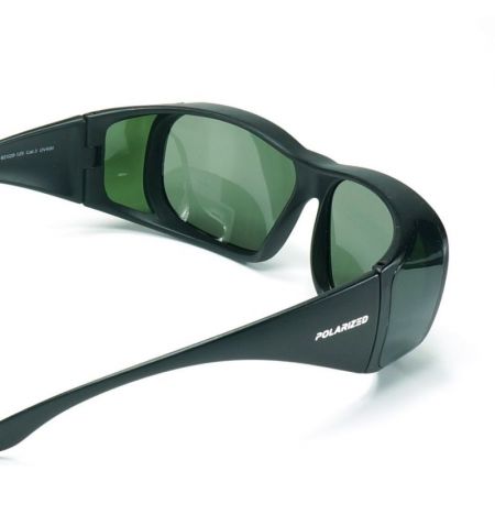 Brýle sluneční Polarized 202 - obroučky černé / skla tmavá / polarizační / pouzdro a utěrka / přes dioptrické brýle | Filson ...