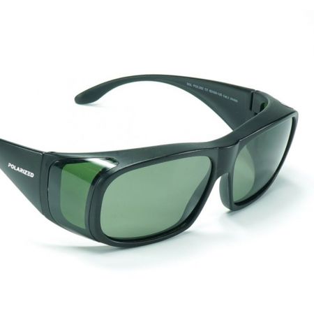 Brýle sluneční Polarized 202 - obroučky černé / skla tmavá / polarizační / pouzdro a utěrka / přes dioptrické brýle | Filson ...