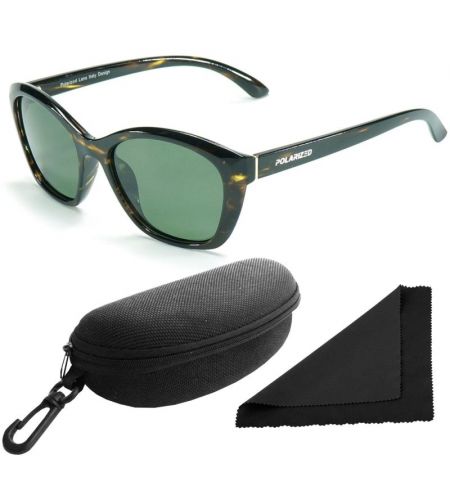 Brýle sluneční Polarized 206 - obroučky hnědá kamufláž / skla zelená / polarizační skla / pouzdro a utěrka | Filson Store