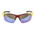 Brýle sluneční Polarized 255 - obroučky červené / skla modrá zrcadlová / polarizační skla / pouzdro a utěrka | Filson Store