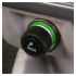 Zapalovač do auta 12V vestavný - se zeleným podsvícením / plochý | Filson Store