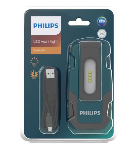 Svítilna nabíjecí Philips EcoPro20 s Li-Ion akumulátorem 3.7V / vysoká svítivost | Filson Store