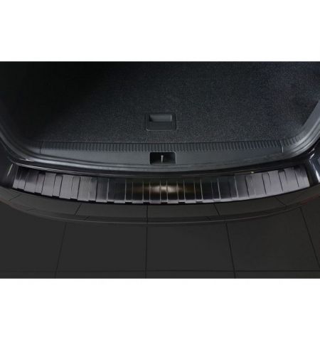 Lišta na ochranu hrany zavazadlového prostoru / kufru Škoda Octavia III Combi (2017-2020) - nerezová černá | Filson Store