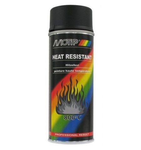 Barva žáruvzdorná do 800°C 400ml - sprej černý / na výfuky / kamna / grily | Filson Store