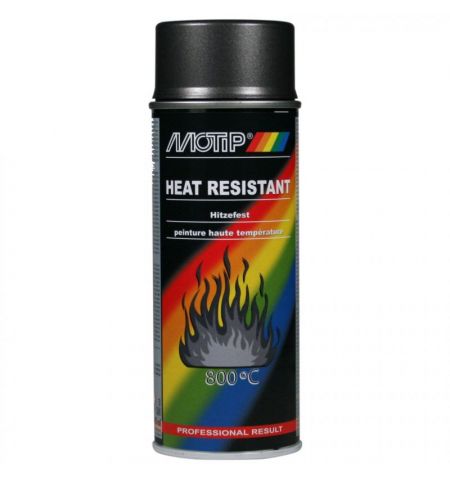 Barva žáruvzdorná do 800°C 400ml - sprej antracit / na výfuky / kamna / grily | Filson Store