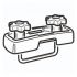 Sada adaptérů / U-třmenů pro upínání střešních boxů G3 na klasické příčníky do šířky 60mm - sada 4ks | Filson Store