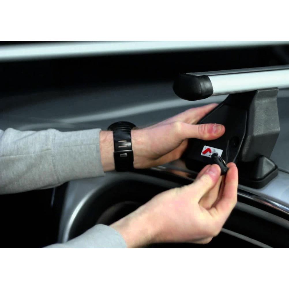 Barres De Toit MENABO Tema Aluminium Pour Renault Grand Scénic IV (à Partir De 2017) - 1300 Mm