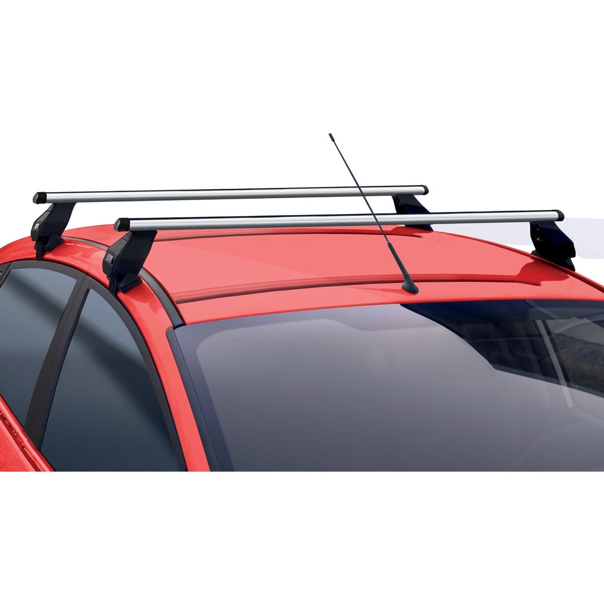 Barres De Toit Transversales Pour Citroën DS4 (2011-2015) - Noires, En Aluminium - Pour Porte-vélos, Coffre De Toit, Etc. - 10