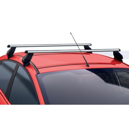 Střešní nosič / příčníky Menabo Tema - Peugeot 208 II 5-dv (2019-) - rovná střecha / aluminium / bez zámků | Filson Store