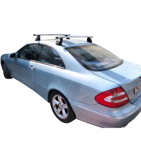 Střešní nosič / příčníky Menabo Tema - Renault Clio III Storia / Campus 3-dv (2005-2012) - rovná střecha / aluminium / bez zá...