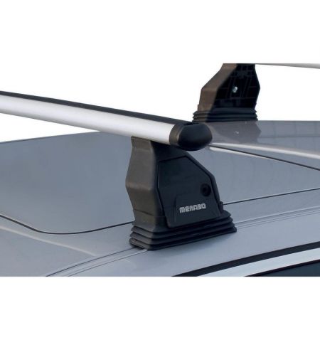 Střešní nosič / příčníky Menabo Tema - Renault Twingo III 5-dv (2014-) - rovná střecha / aluminium / bez zámků | Filson Store