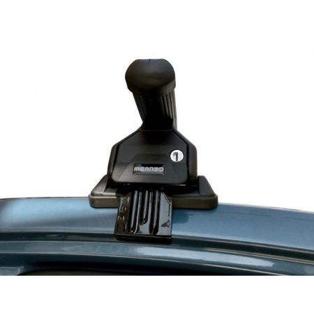 Střešní nosič / příčníky Menabo Tema - BMW 1er (Typ F21) Hatchback 3-dv (2015-2019) - rovná střecha / pozinková ocel / zamyka...