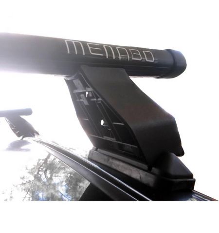Střešní nosič / příčníky Menabo Tema Mercedes CLA (Typ X117) Shooting Brake 5-dv (2015-2019) rovná střecha / pozink ocel / zá...
