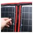 Solární panel rozkládací přenosný s PWM regulátorem 110W 12V/24V 106x73cm - do auta / na kempování | Filson Store