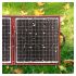Solární panel rozkládací přenosný s PWM regulátorem 110W 12V/24V 106x73cm - do auta / na kempování | Filson Store