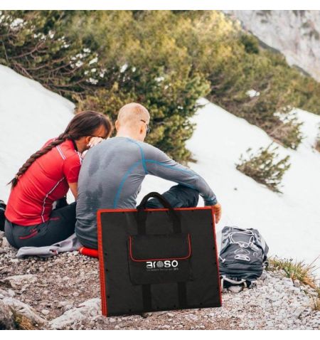 Solární panel rozkládací přenosný s PWM regulátorem 110W 12V/24V 106x73cm - do auta / na kempování | Filson Store