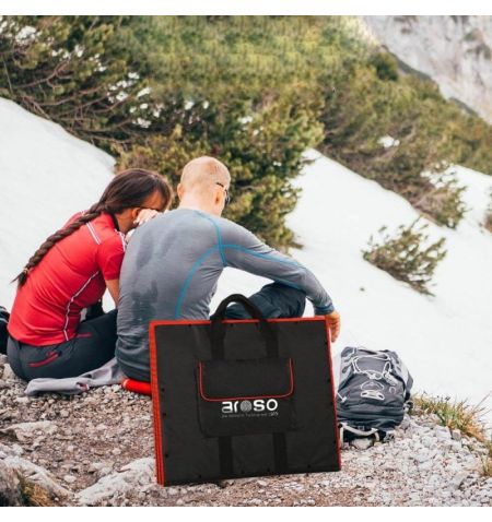 Solární panel rozkládací přenosný s PWM regulátorem 110W 12V/24V 106x73cm - do auta / na kempování | Filson Store