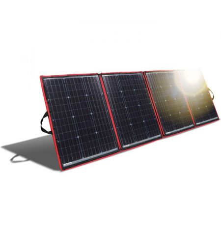 Solární panel rozkládací přenosný s PWM regulátorem 220W 12V/24V 212x73cm - do auta / na kempování | Filson Store