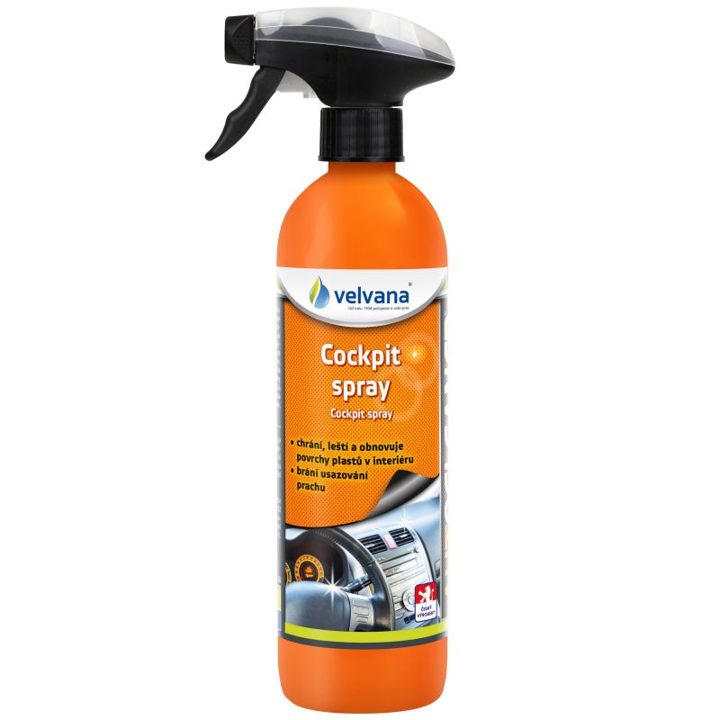 Čistič palubní desky a interiéru / Cockpit spray 500ml