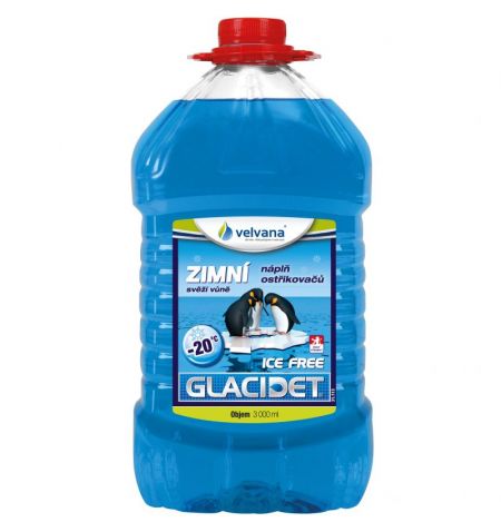 Zimní směs do ostřikovačů Glacidet Ice Free -20°C - 3l PET láhev | Filson Store