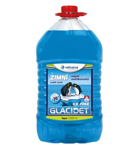 Zimní směs do ostřikovačů Glacidet Ice Free -20°C - 5l PET láhev | Filson Store