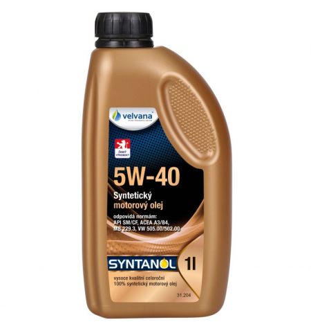 Syntetický motorový olej Syntanol 5W-40 1l | Filson Store