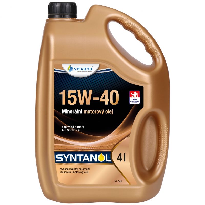 Minerální motorový olej Syntanol 15W-40 4l