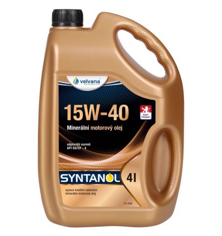 Minerální motorový olej Syntanol 15W-40 4l | Filson Store