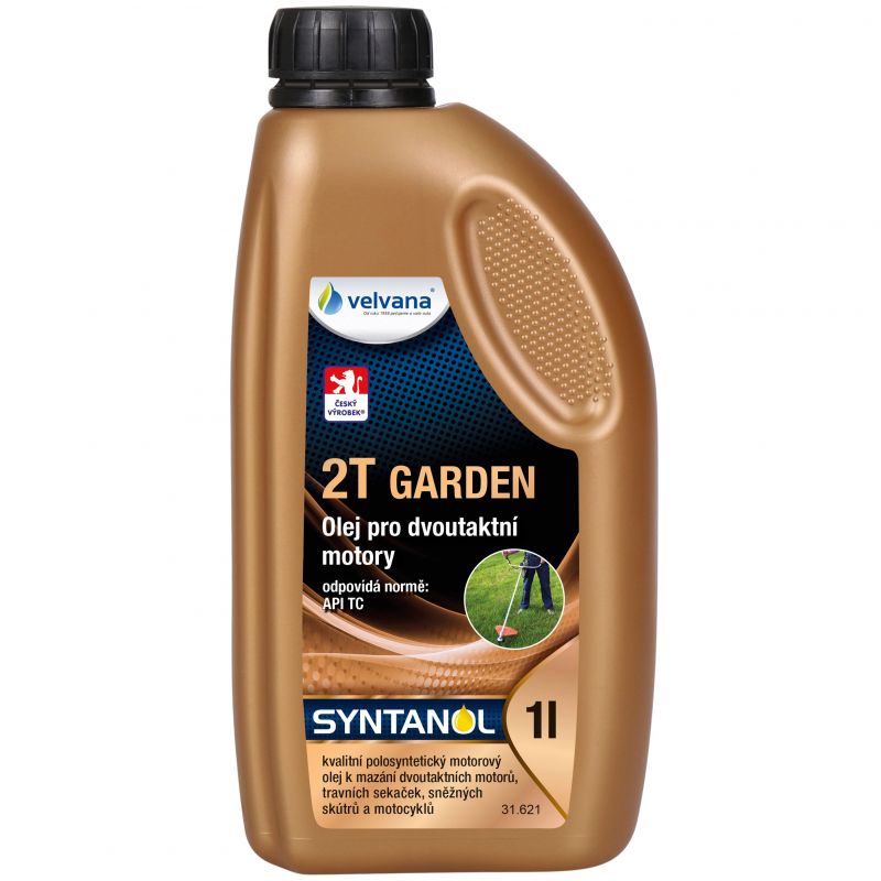 Motorový olej pro dvoutaktní zahradní techniku Syntanol Garden 2T 1l