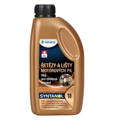 Olej pro ztrátové mazání na řetězy a lišty motorových pil Syntanol 1l | Filson Store