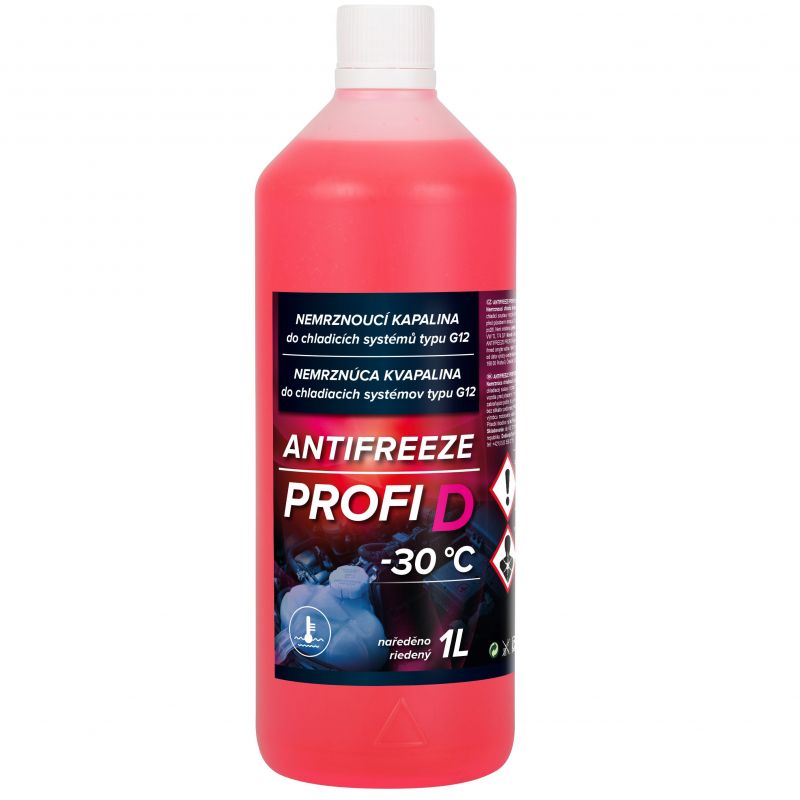 Chladící kapalina Antifreeze Profi D - 1l Readymix -30°C