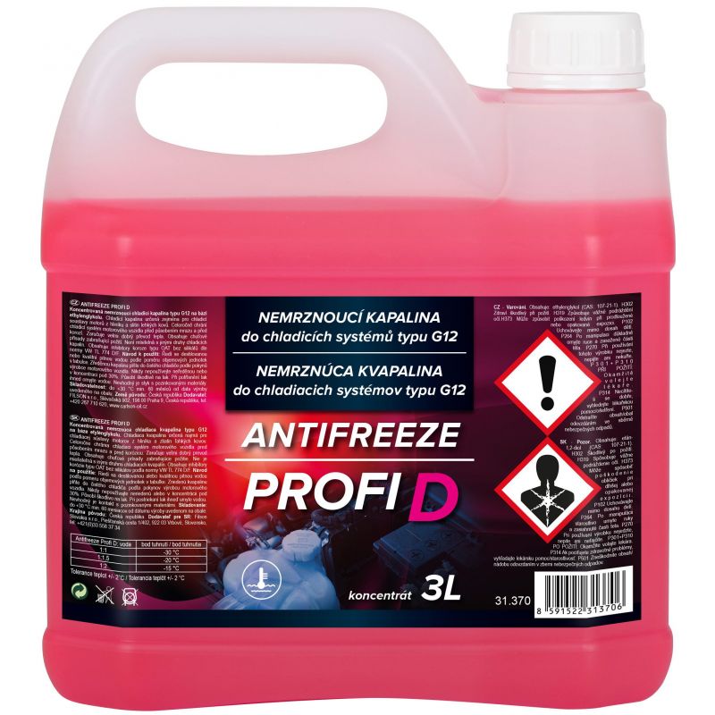 Chladící kapalina Antifreeze Profi D - 3l