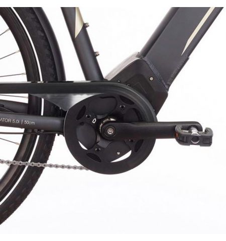 Trekingové elektrokolo Fischer Viator 5.0i Herren - středový motor Brose 50Nm / baterie 36V 504Wh / odpružená vidlice | Filso...