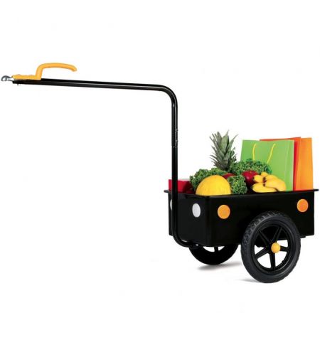 Přívěs / vozík za jízdní kolo Bellelli Eco Trailer Mini - nosnost 31kg / objem 40l / černý | Filson Store
