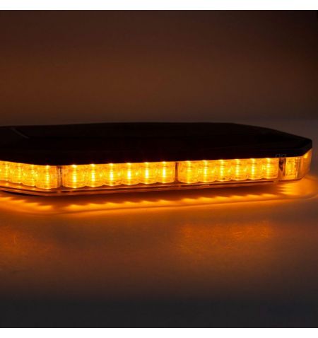 Rampa světelná LED diodová - oranžová / 12V 24V / 48x LED / šířka 29cm / magnetické uchycení / ECE R10 R65 | Filson Store