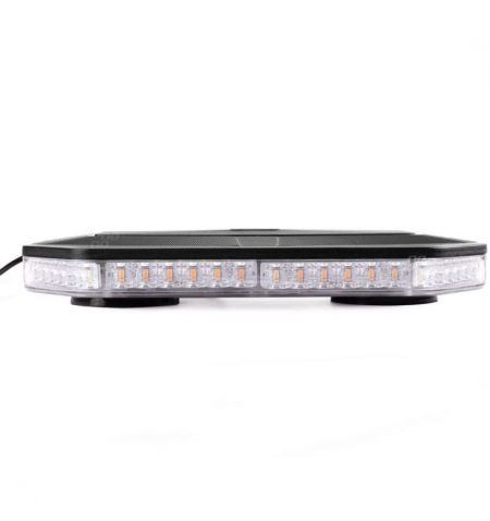Rampa světelná LED diodová - oranžová / 12V 24V / 48x LED / šířka 29cm / magnetické uchycení / ECE R10 R65 | Filson Store
