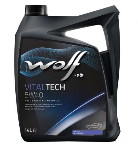 Syntetický motorový olej Wolf Vitaltech 5W-40 4l | Filson Store