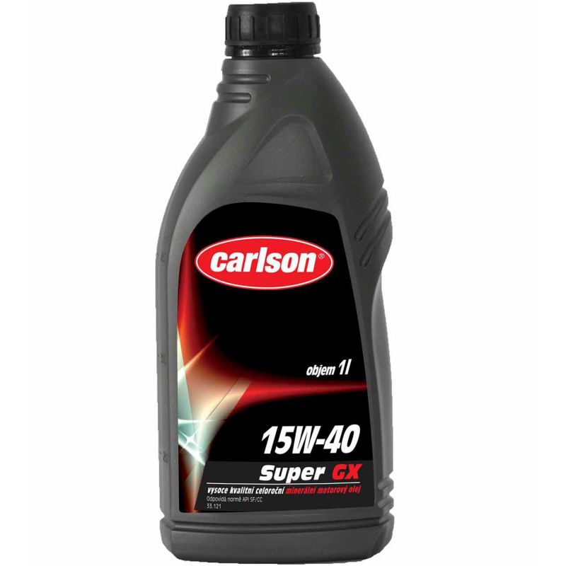 Minerální motorový olej Carlson 15W-40 Super GX 1l | Filson Store