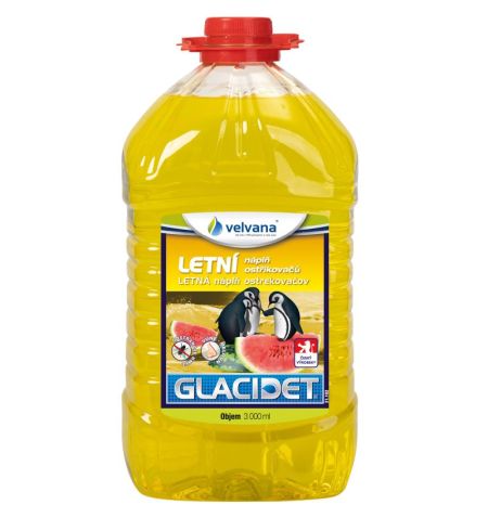 Letní směs do ostřikovačů Glacidet 3l PET láhev - parfém meloun | Filson Store